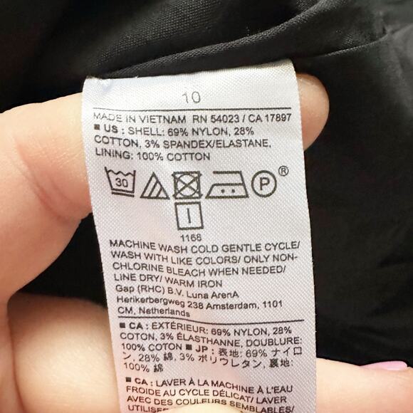 Banana Republic Black Taffeta Bubble Skirt - Picture 9 of 10